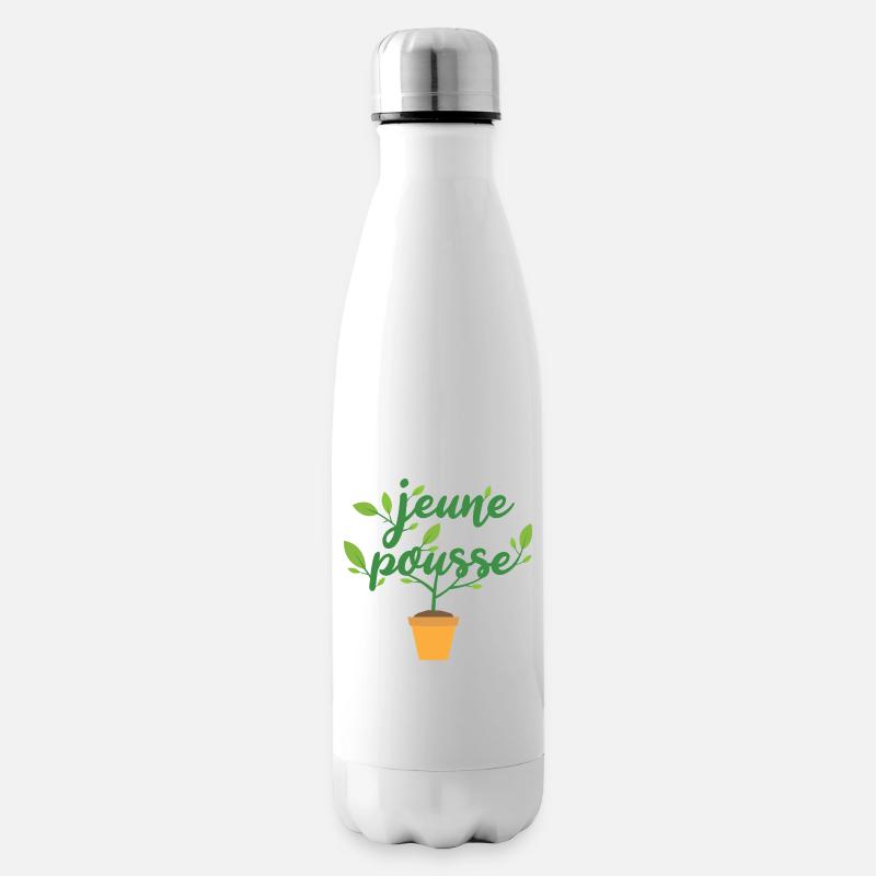 start-up - Insulated Water Bottle - white