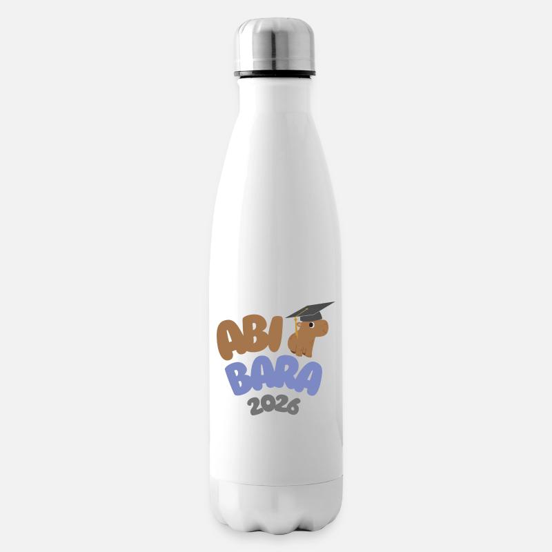 AbiBara 2026 – Chillen bis zum Abschluss - Isolierflasche - Weiß