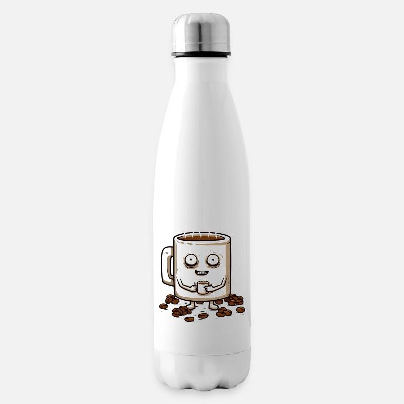 Même pas fatigué - Bouteille isotherme - blanc