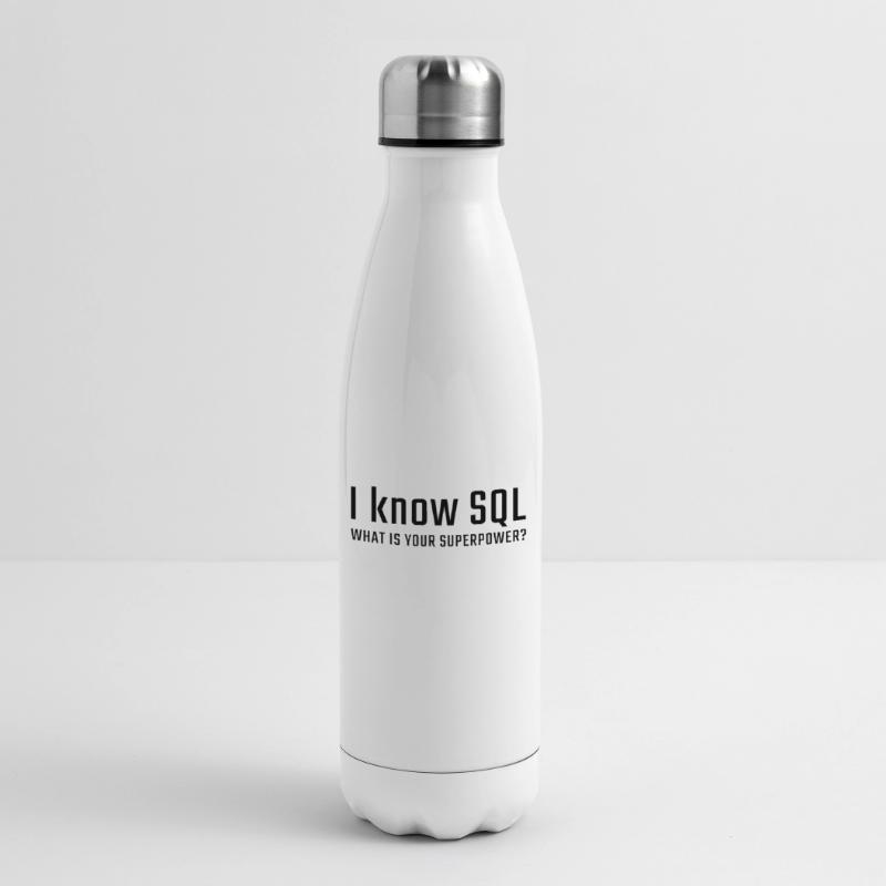 I know SQL Insulated Water Bottle