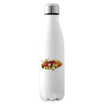 Leckeres Obst - Isolierflasche - Weiß - Rechts