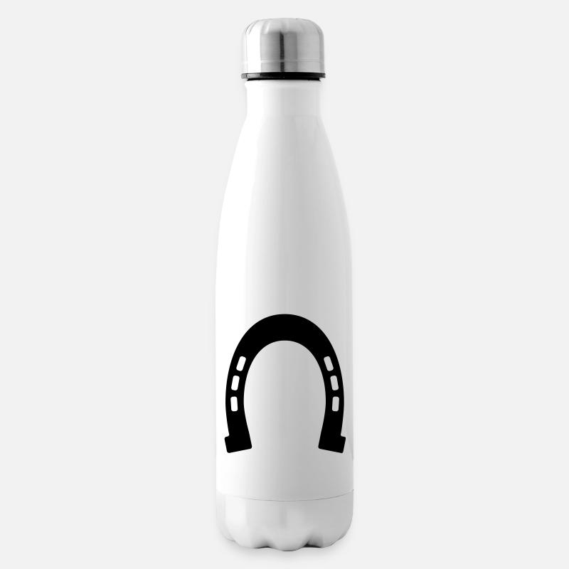 Pferde Hoof - Isolierflasche - Weiß
