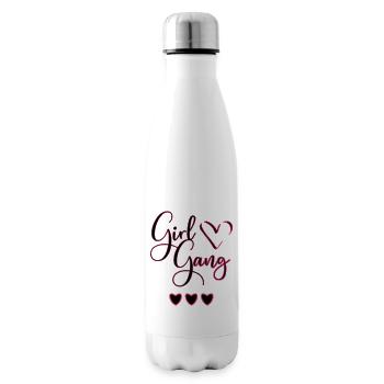 Beste Freunde Shirt für 3 - Girl Gang - Isolierflasche - Weiß - Rechts