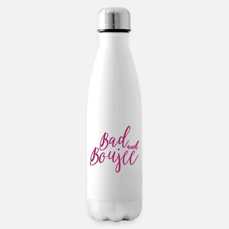 Graphique Bad And Boujee - Bouteille isotherme - blanc