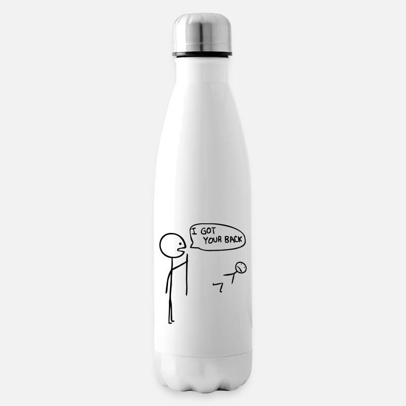 igotyourback - Bouteille isotherme - blanc