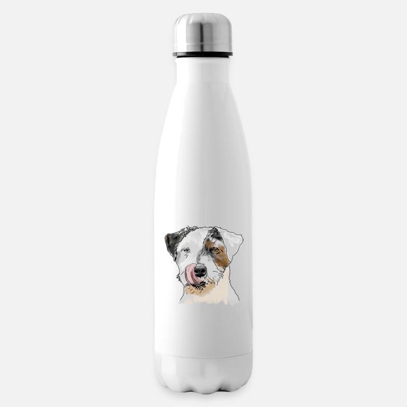Terrier - Insulated Water Bottle - white