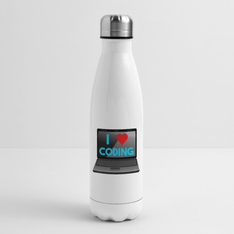 Programming, Programmer, Computer Scientist Insulated Water Bottle