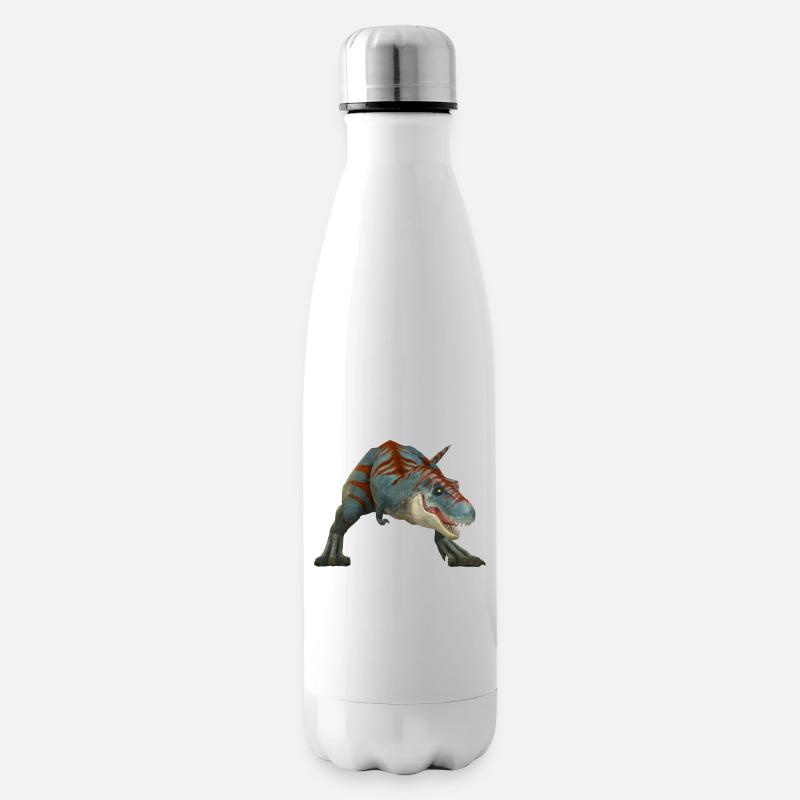 T-rex - Insulated Water Bottle - white
