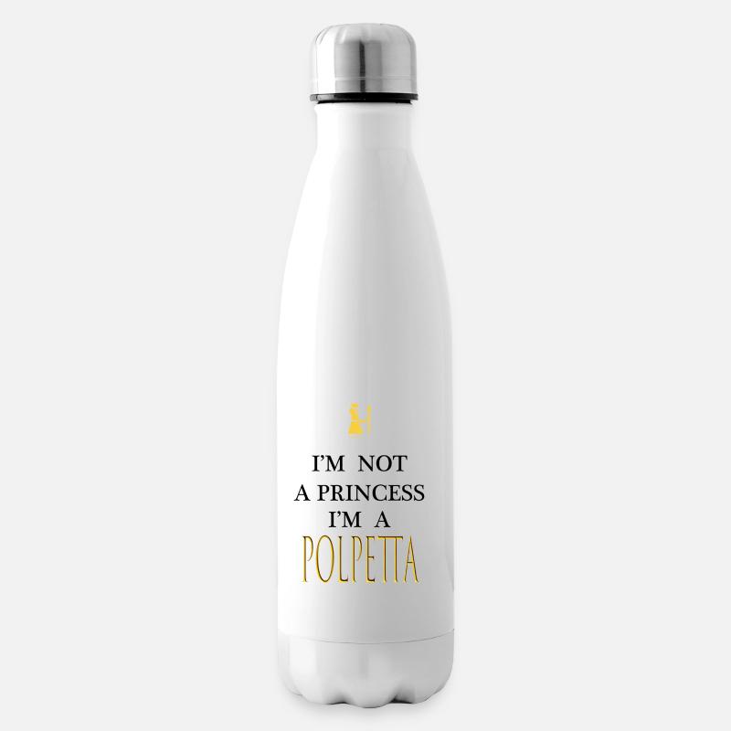 JE SUIS UNE BOULETTE DE VIANDE - Bouteille isotherme - blanc