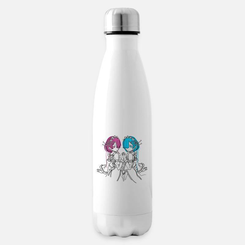 Twins c. 2 - Isolierflasche - Weiß