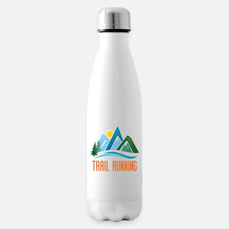 Trail Running - Bouteille isotherme - blanc