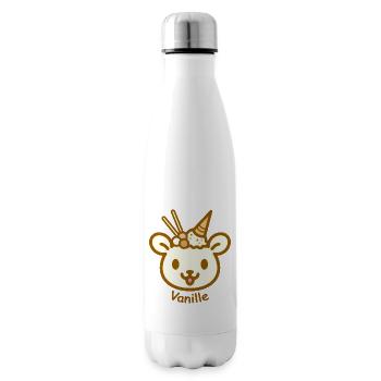 Eisbär Vanille - Isolierflasche - Weiß - Rechts
