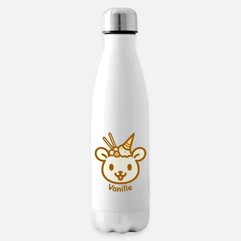 Eisbär Vanille - Isolierflasche - Weiß