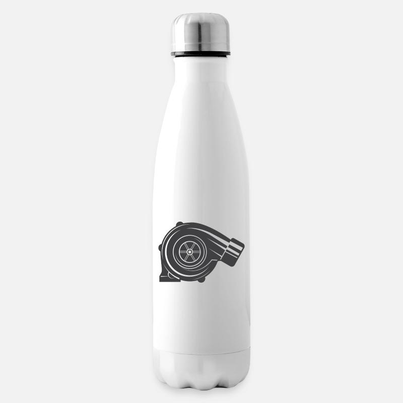 Turbolader - Isolierflasche - Weiß