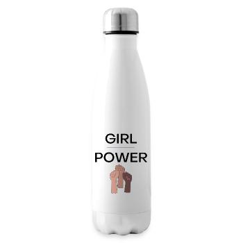 GIRL POWER - Bouteille isotherme - blanc - Droite