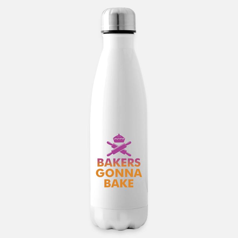 BAKERS SKIRT BAKE V2 - Bouteille isotherme - blanc