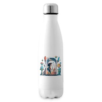 Beauté botanique : merveilles végétales - Bouteille isotherme - blanc - Droite