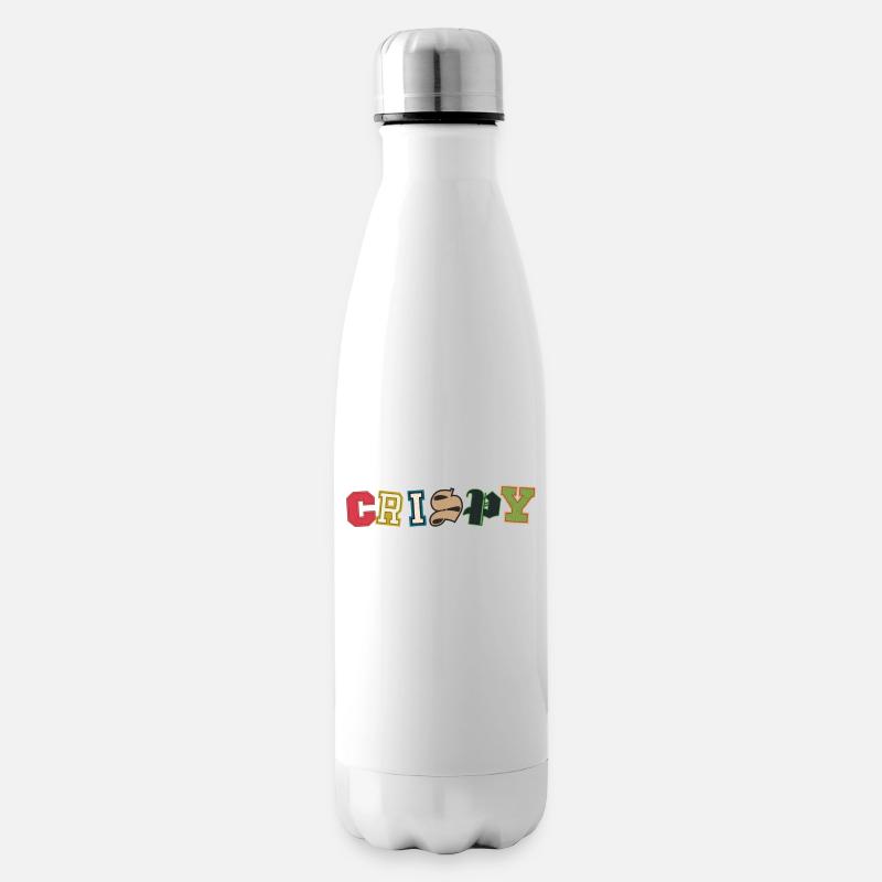 Sprüche - Isolierflasche - Weiß