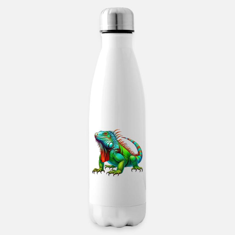 Iguane - Bouteille isotherme - blanc