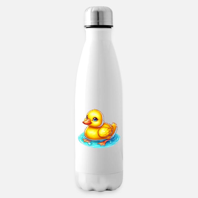 Caneton Canard Canard - Bouteille isotherme - blanc