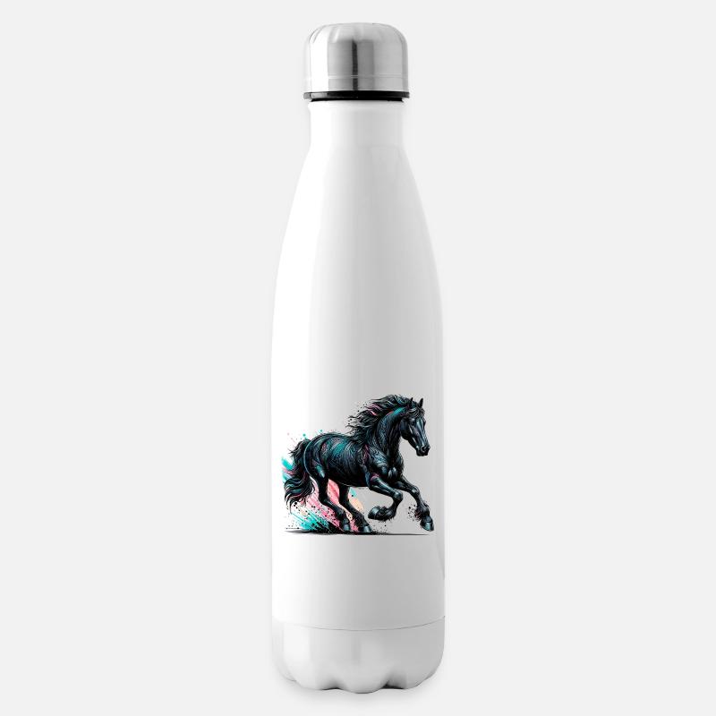 Cheval - Bouteille isotherme - blanc