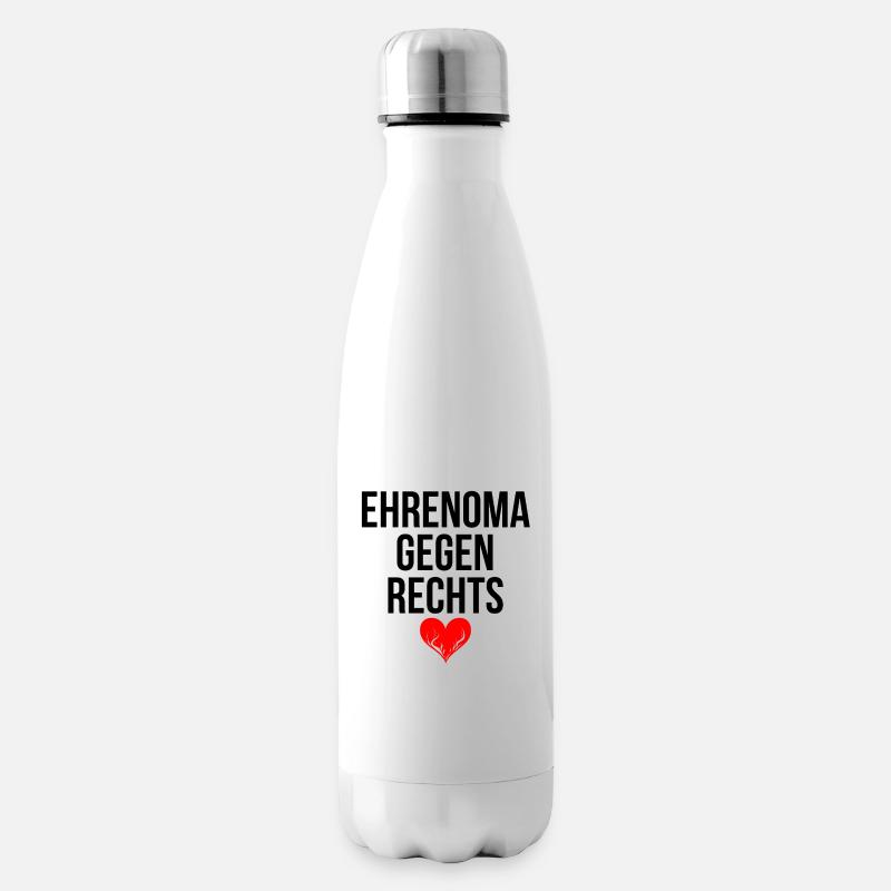 EHRENOMA GEGEN RECHTS - Isolierflasche - Weiß