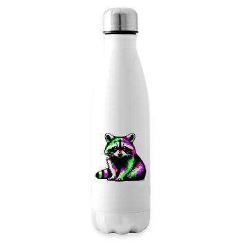 Raccoon - Insulated Water Bottle - white - Right
