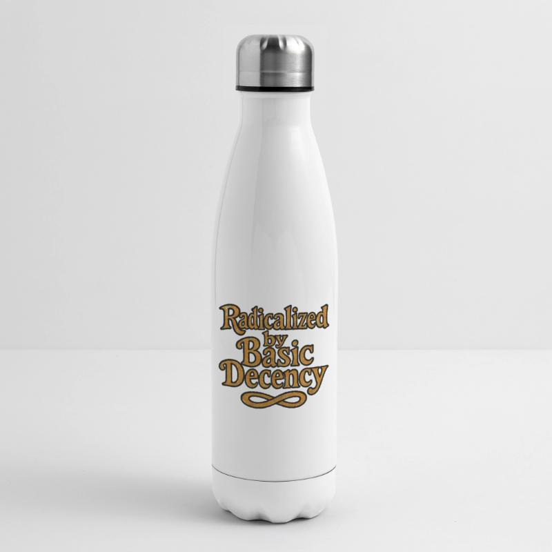 Radicalized by Basic Decency Insulated Water Bottle