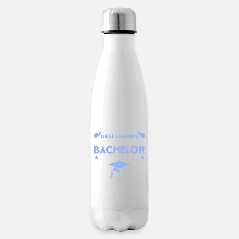 Bestandene Bachelorprüfung 2026 Bachelor Abschluss - Isolierflasche - Weiß