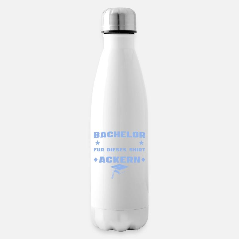 Bachelorprüfung bestanden Bachelor Abschluss 2026 - Isolierflasche - Weiß