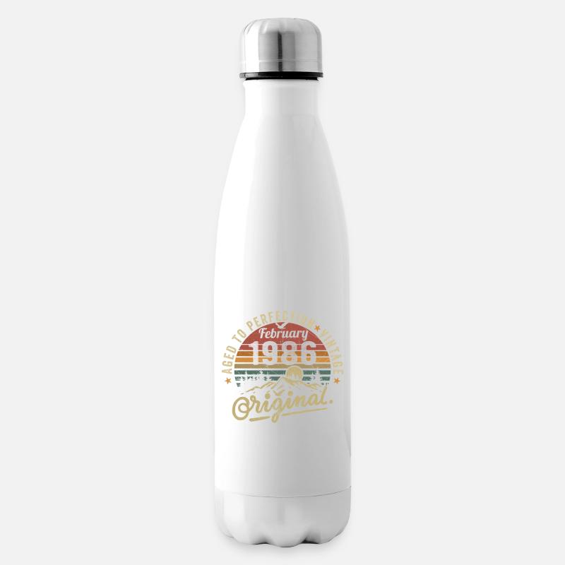 Février 1986 - Bouteille isotherme - blanc