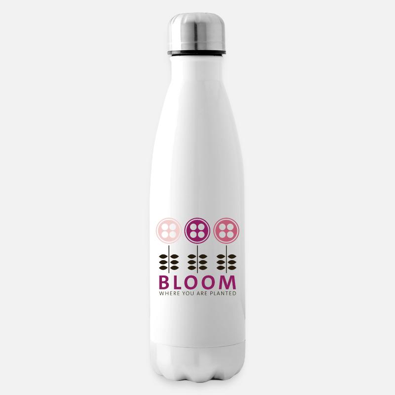 Bloom - Isolierflasche - Weiß