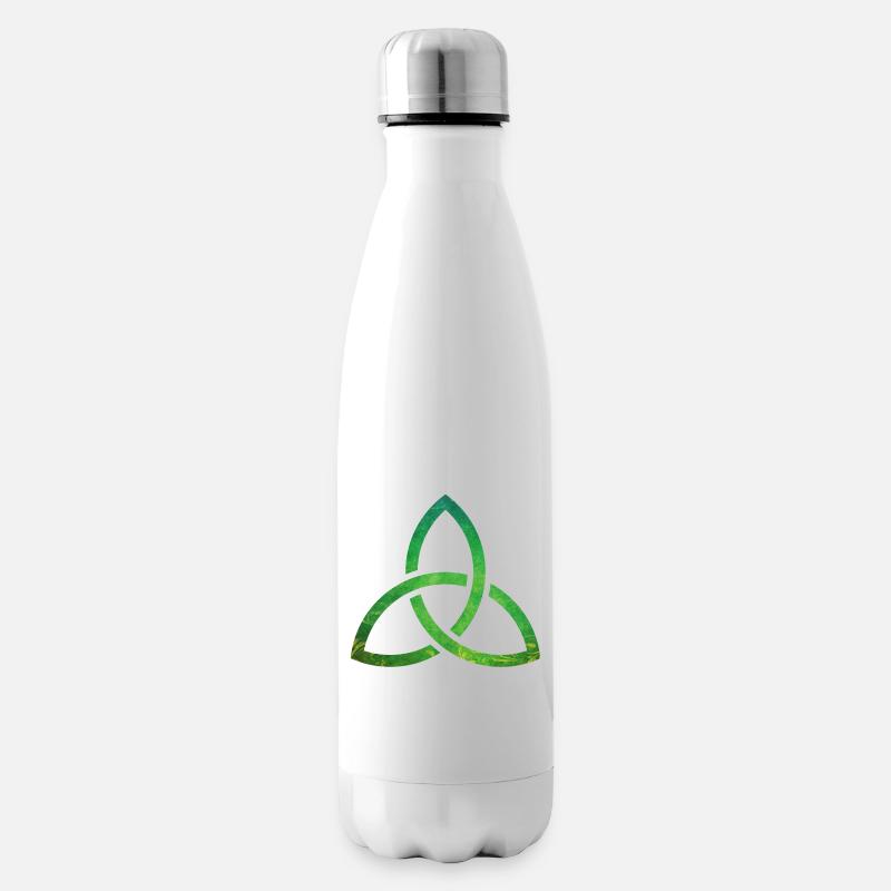 Celtic Knot - Isolierflasche - Weiß
