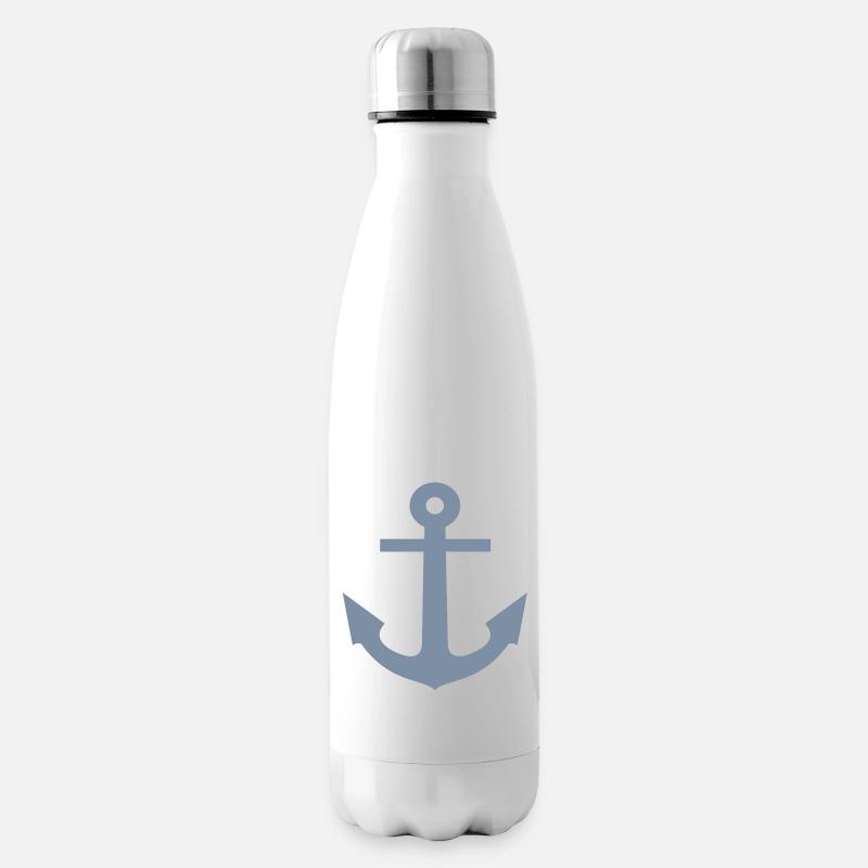 anchor - Isolierflasche - Weiß