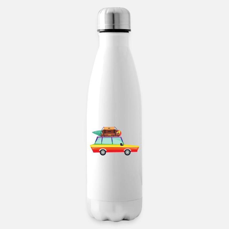 Gay Van | LGBT | Pride - Isolierflasche - Weiß