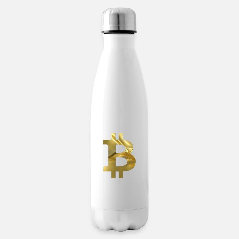 Bitcoin - Isolierflasche - Weiß