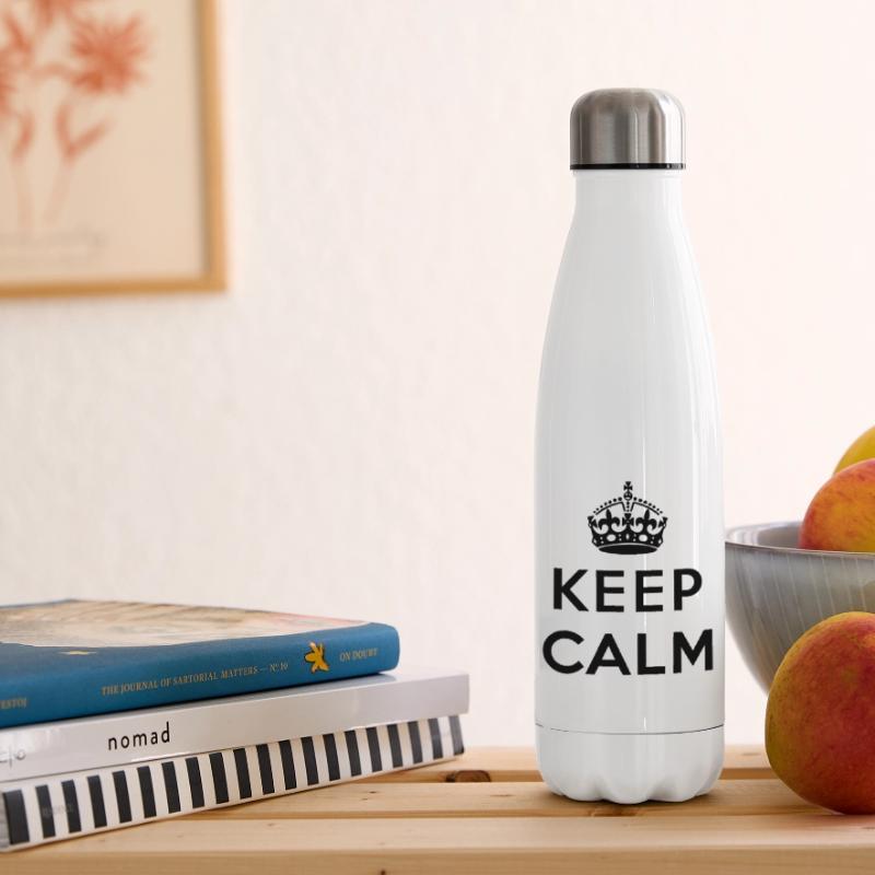 Keep Calm Isolierflasche
