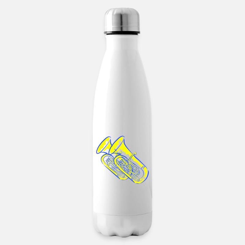 tuba - Isolierflasche - Weiß