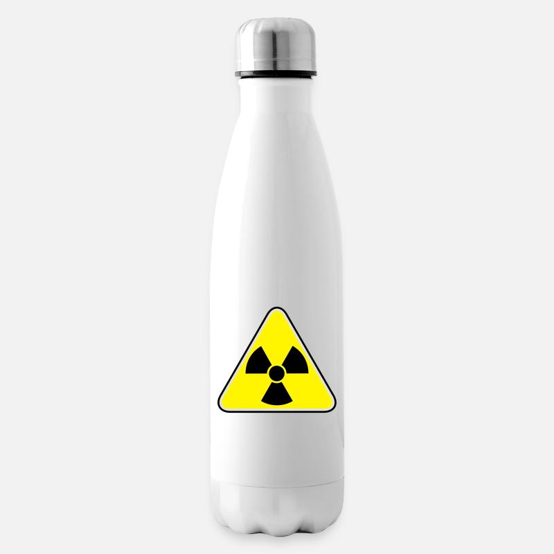 radioaktiv - Isolierflasche - Weiß