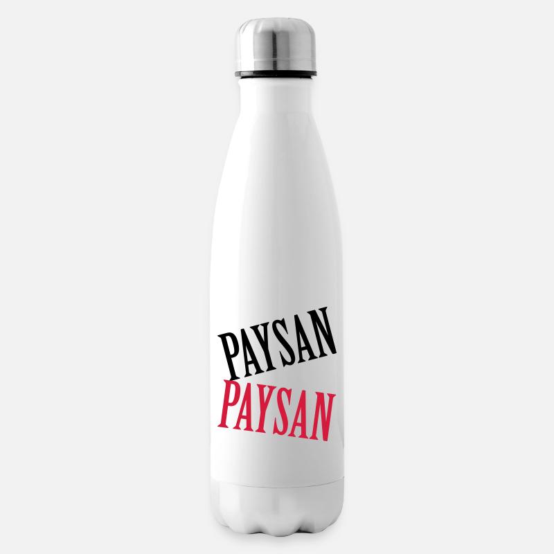 Paysan - Bouteille isotherme - blanc