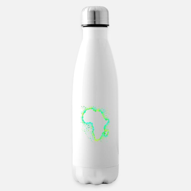 Afrika - Isolierflasche - Weiß
