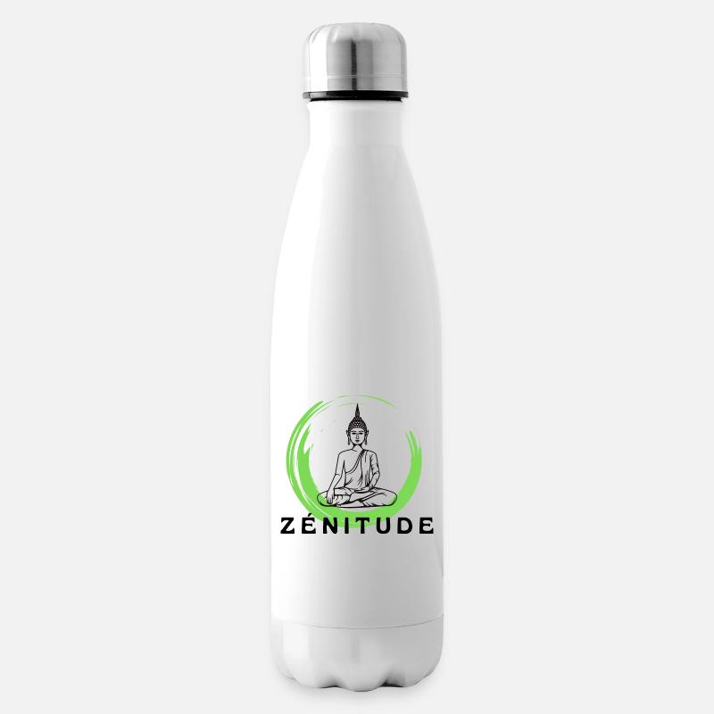 zénitude - Bouteille isotherme - blanc