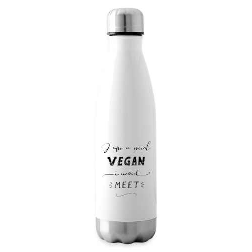 Social Vegan - Isolierflasche