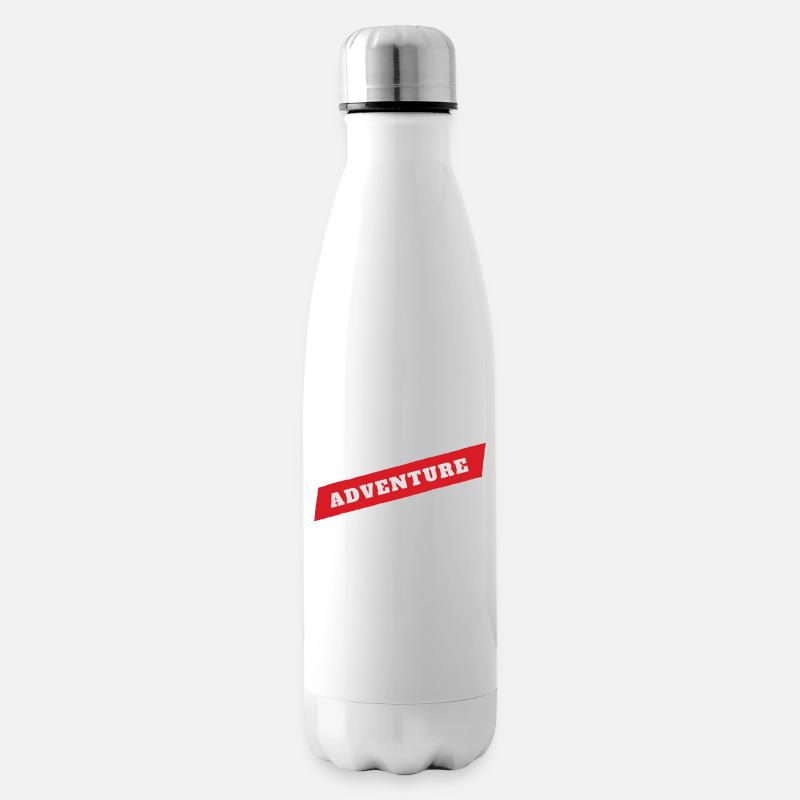 Adventure - Isolierflasche - Weiß