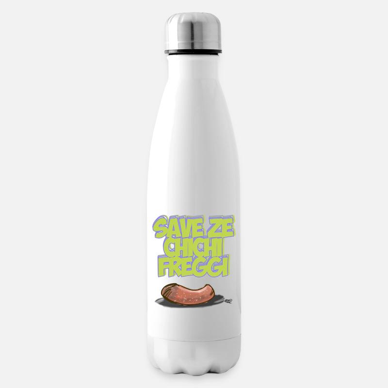 chichi freggi - Bouteille isotherme - blanc