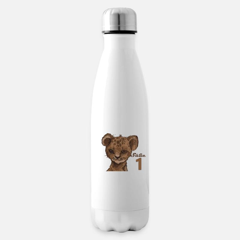 Der erste Geburtstag - Süße 1 - Isolierflasche - Weiß