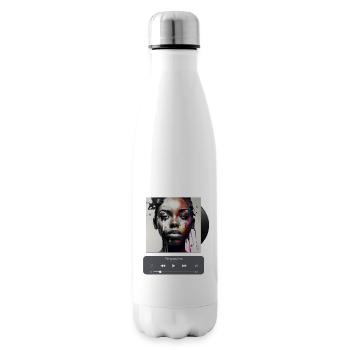 Perspective, Album cover, Art of music, AI shirts - Insulated Water Bottle - white - Right