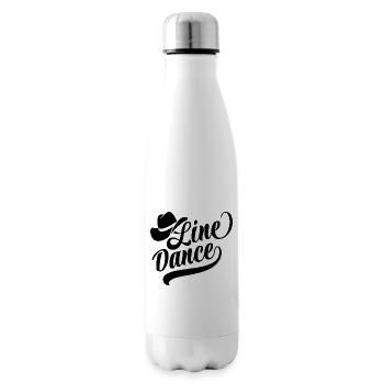 Linedance Linedancing Country Fan - Sticker - Isolierflasche - Weiß - Rechts