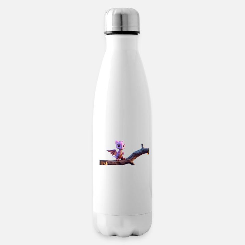 Tinysaurus - Isolierflasche - Weiß