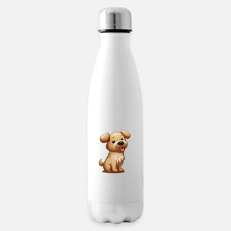 Hunde - Isolierflasche - Weiß